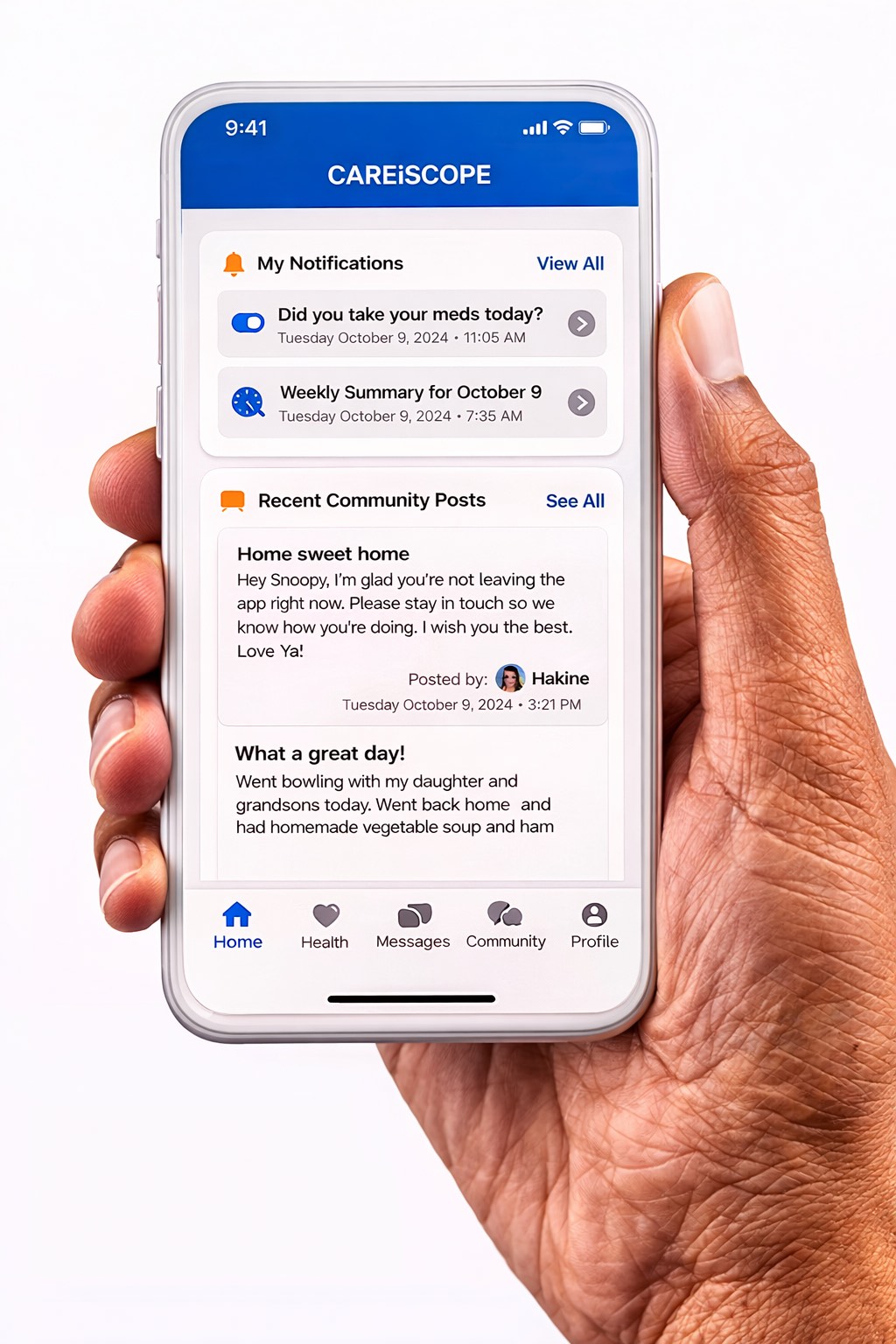 CAREiSCOPE platform